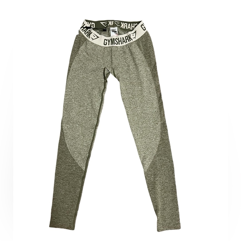 Green Gymshark Workout Leggings